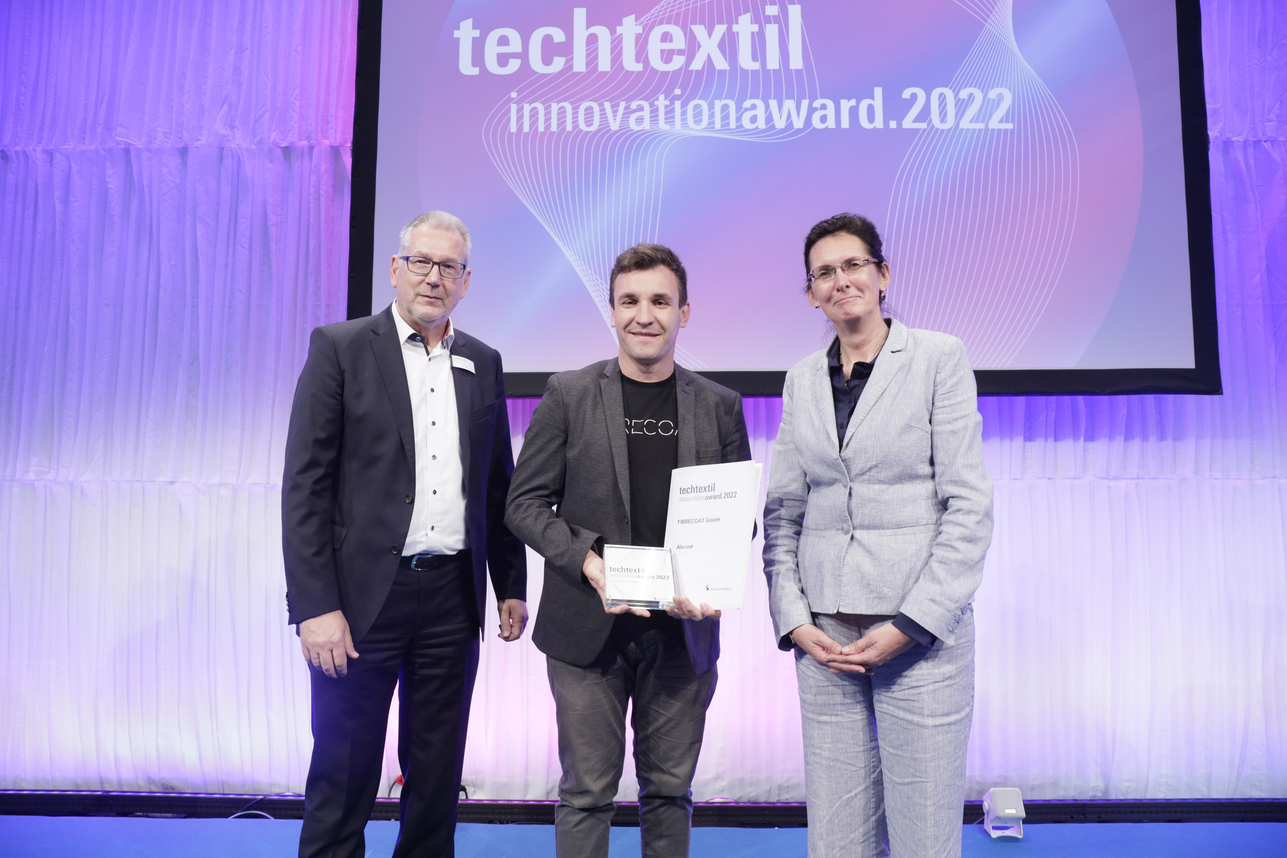 Techtextil + Texprocess Innovation Award 2022 / Fibrecoat