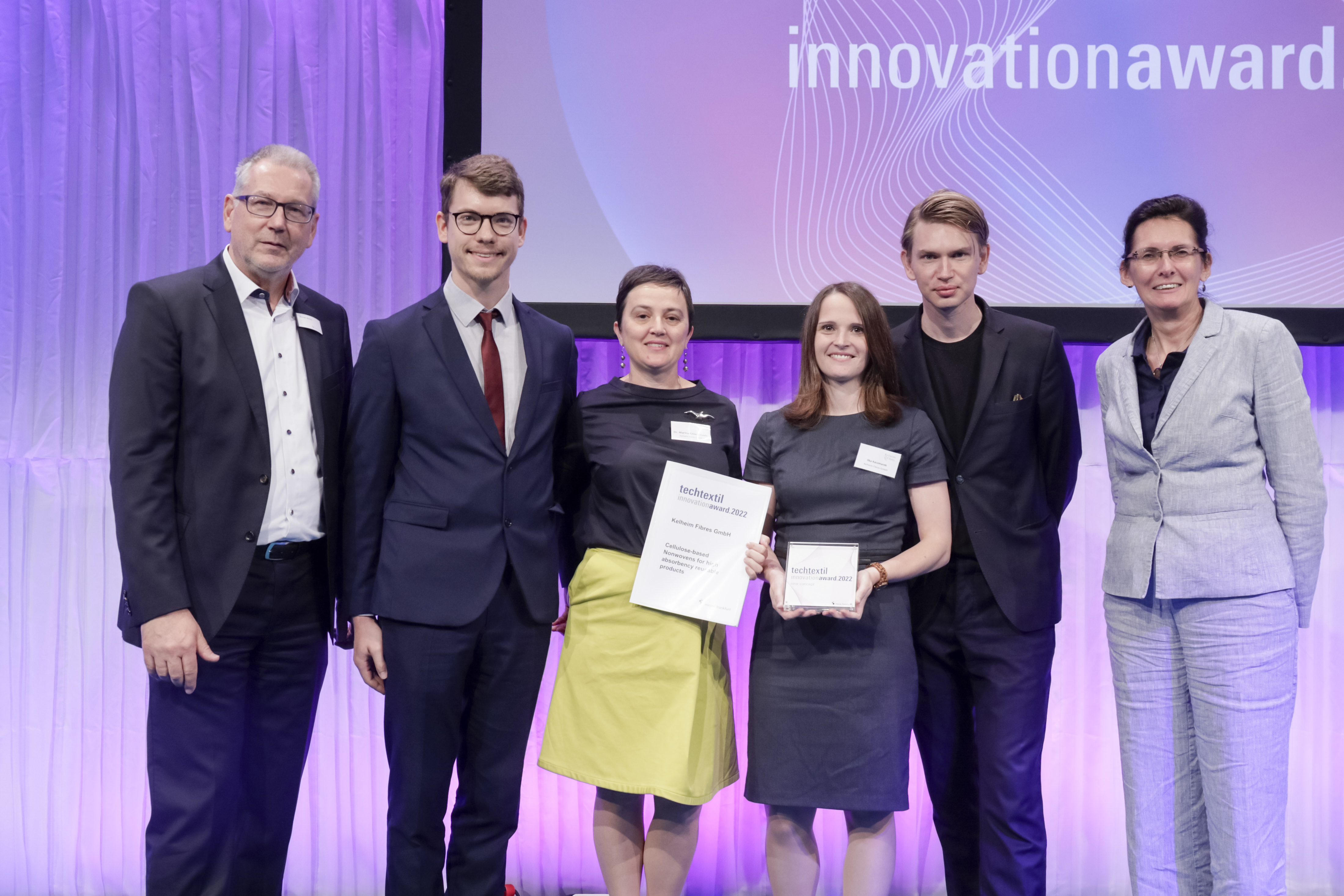 Techtextil + Texprocess Innovation Award 2022 / Kehlheim Fibres GmbH