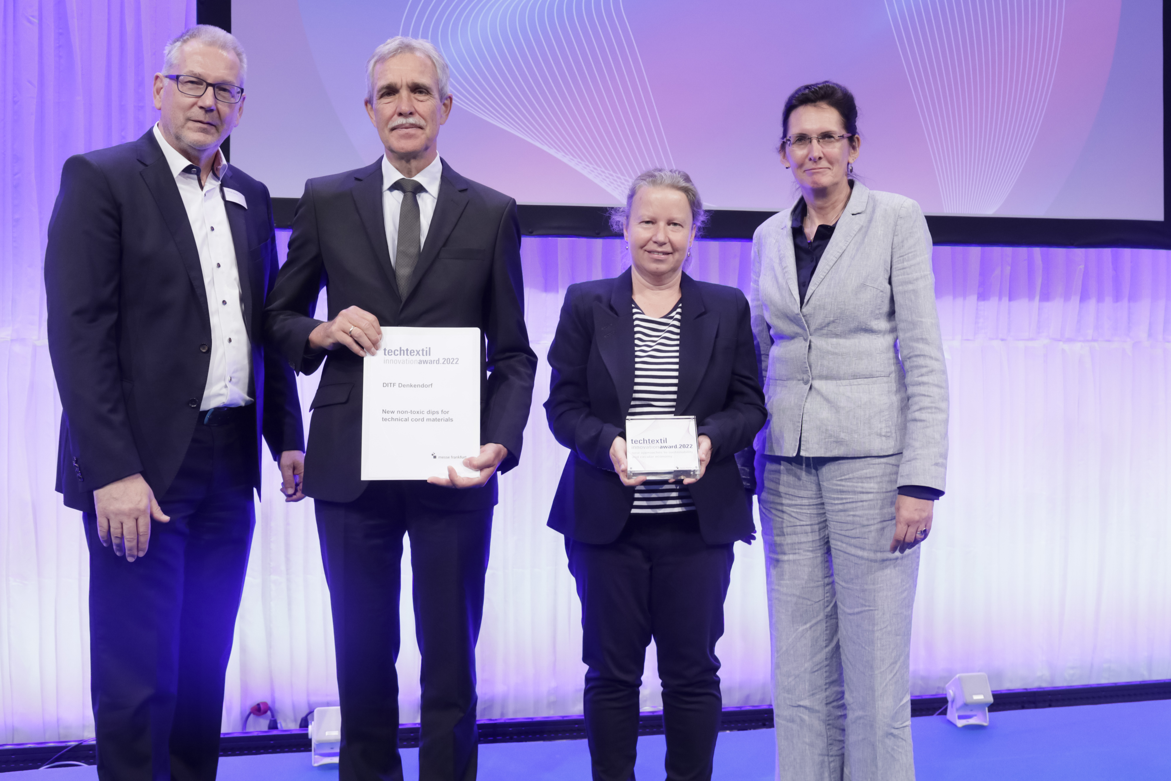 Techtextil + Texprocess Innovation Award 2022 / DITF Denkendorf