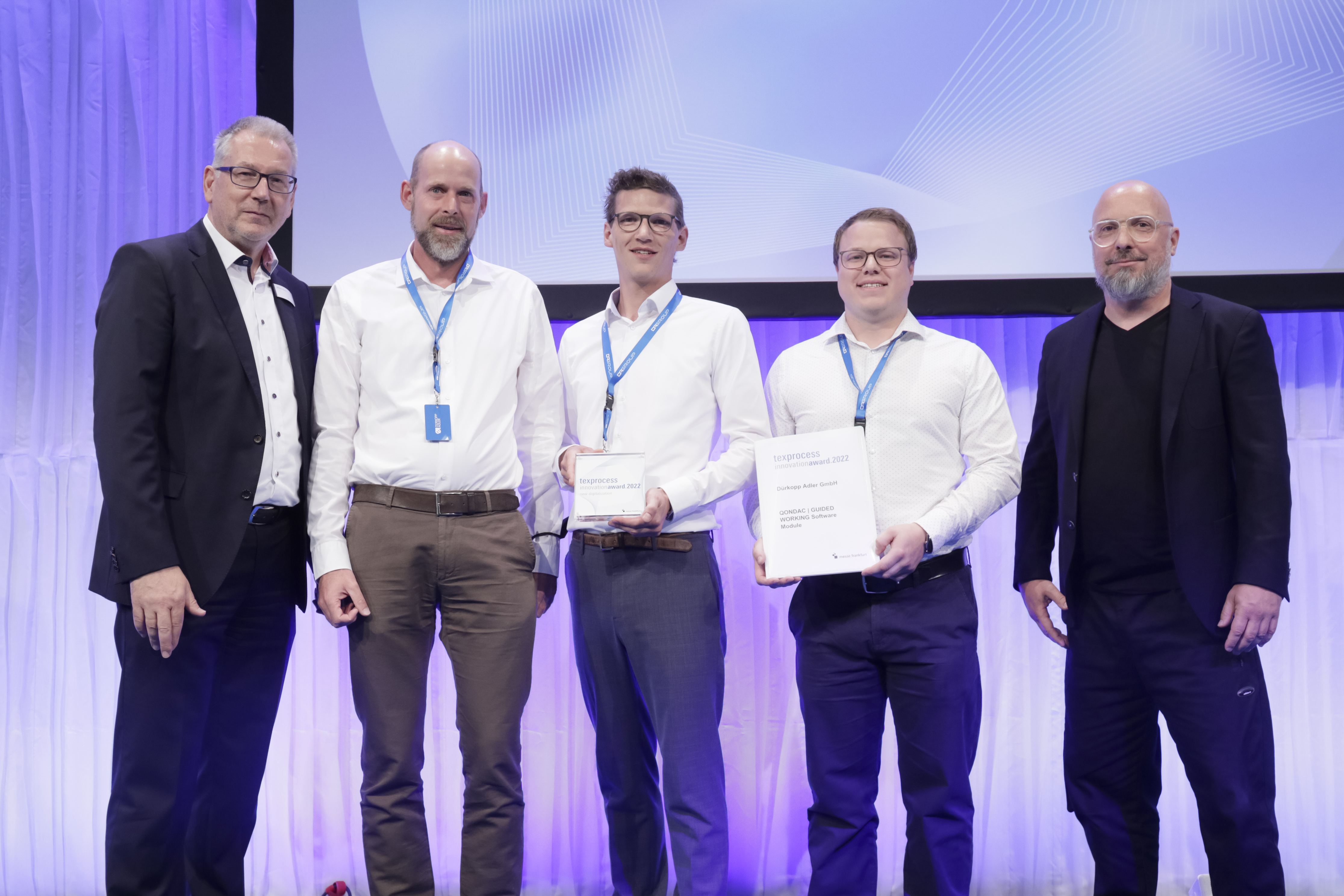 Techtextil + Texprocess Innovation Award 2022 / Dürkopp Adler GmbH