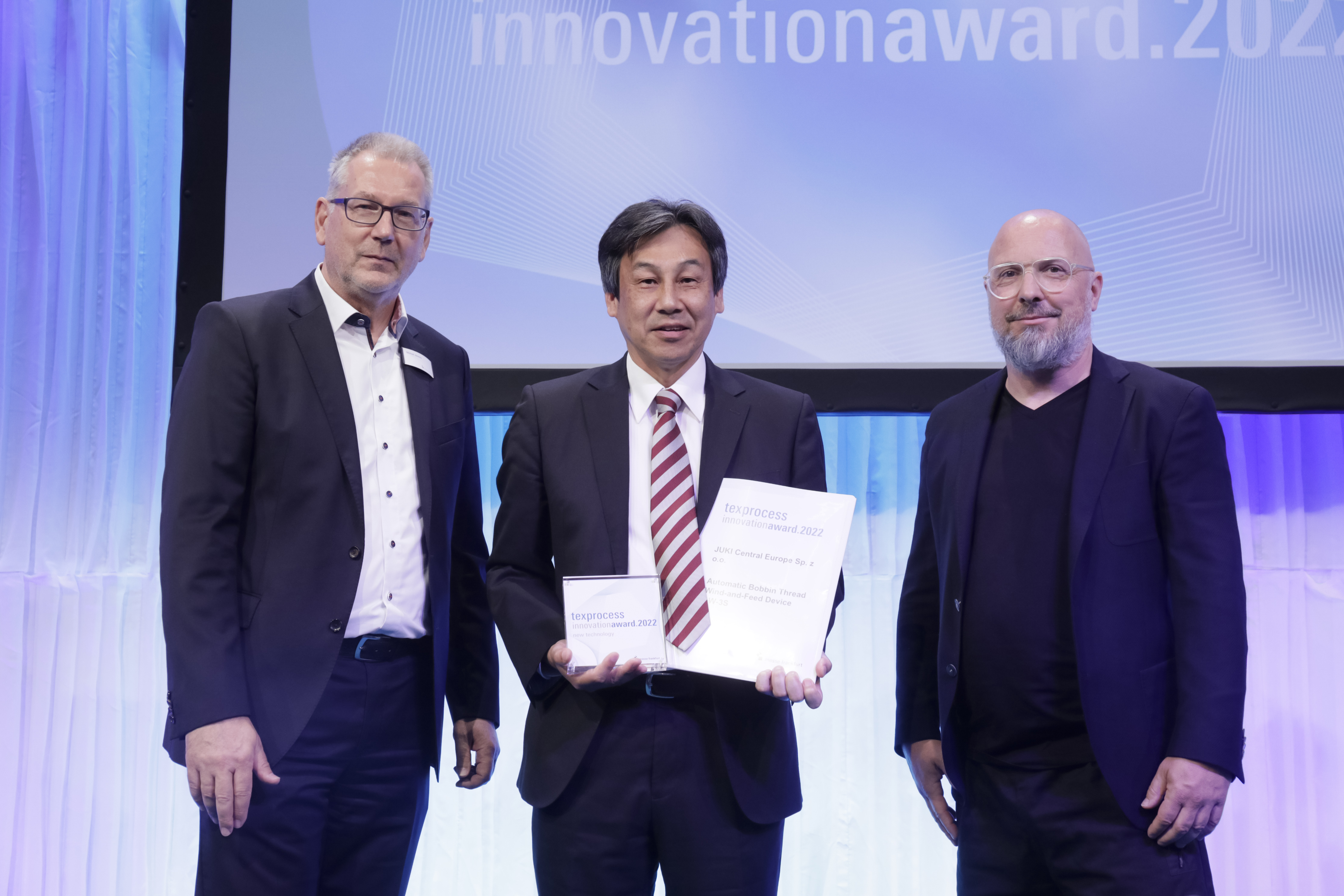 Techtextil + Texprocess Innovation Award 2022 / Juki Central Europe